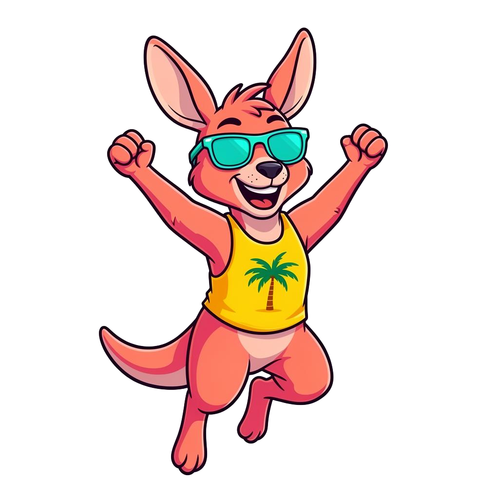 Roo the Hype Kangaroo, Bounce Hype's mascot